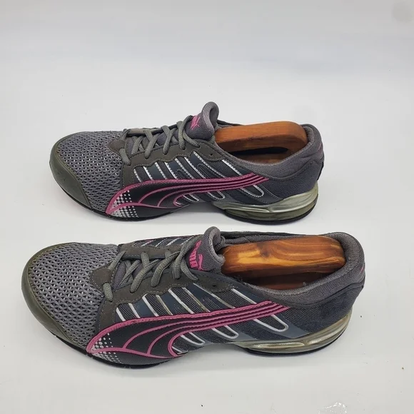 Puma Womens Locell Running Shoes Size 11 Grey - Picture 12 of 14